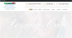 Desktop Screenshot of neprohomecare.com
